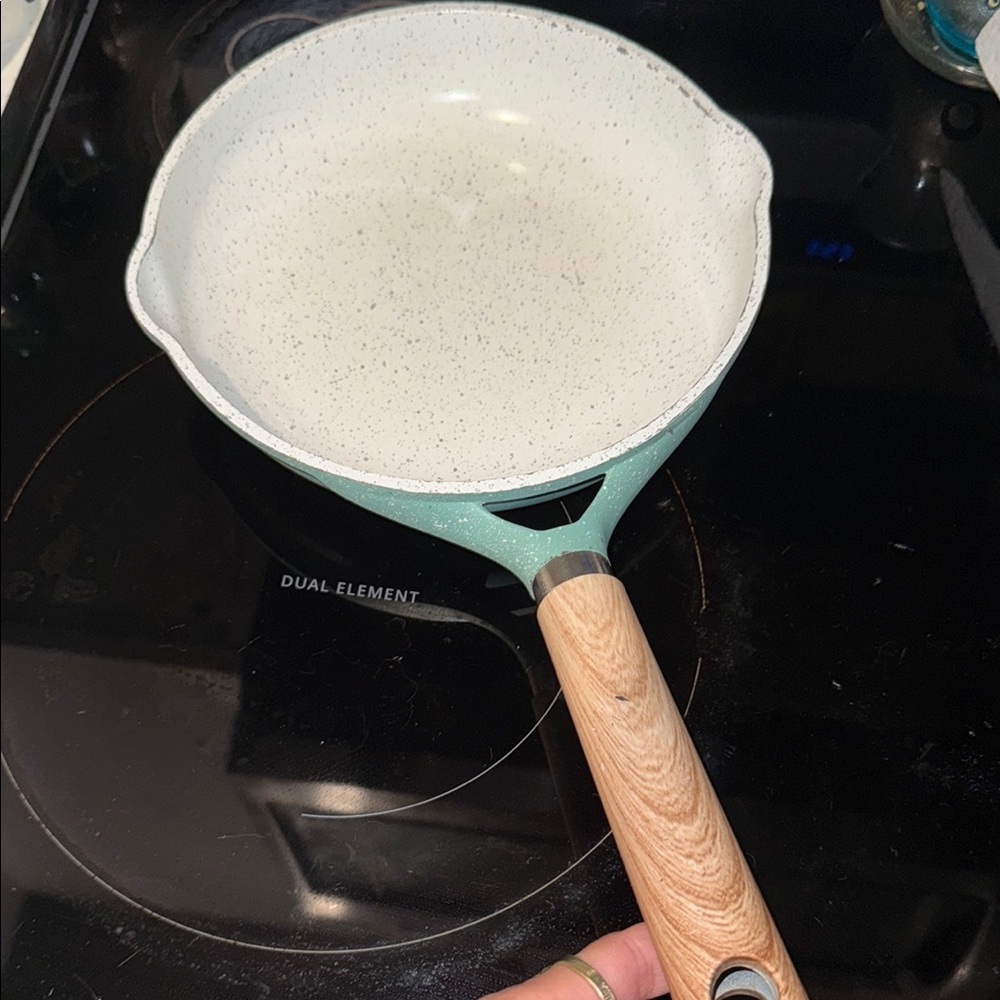 Masterclass Speckled White and Green Non-Stick Frying Pan